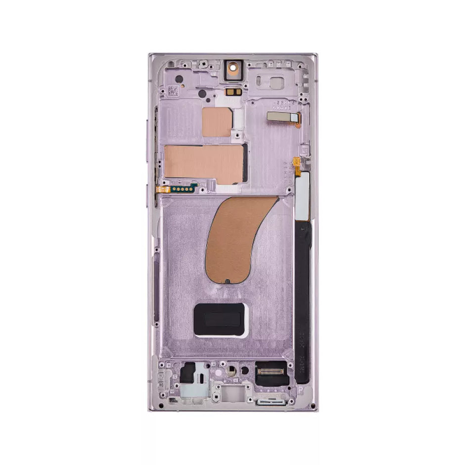 Mobile Touch Screen Display Digitizer LCD Assembly With Frame for Samsung Galaxy S23 Ultra 5G Wholesale