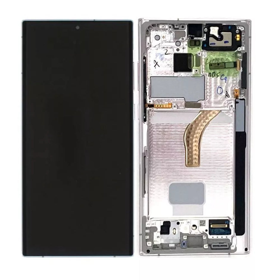 Samsung Galaxy S22 Ultra S908 Touch Screen LCD Display Digitizer Frame Wholesale