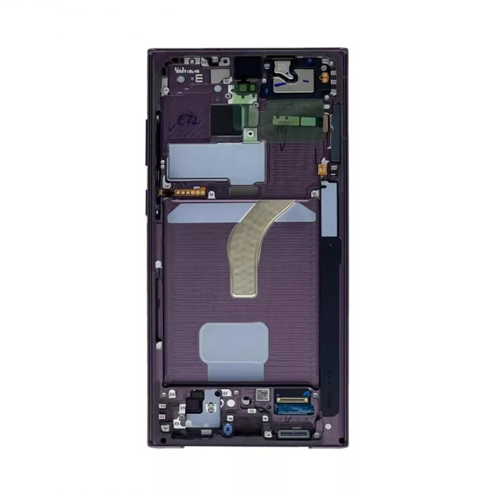 Samsung Galaxy S22 Ultra S908 Touch Screen LCD Display Digitizer Frame Wholesale