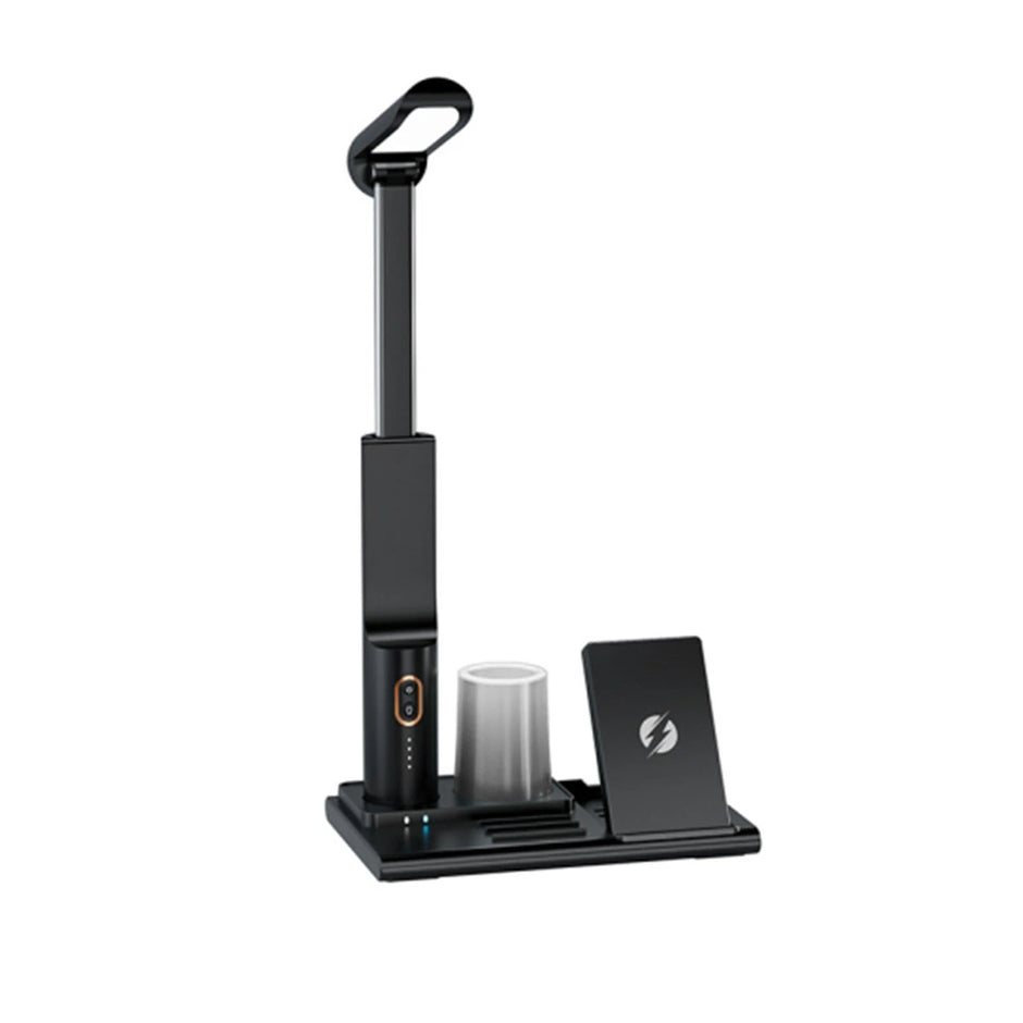 Azeada PD-X5 All-in-one wireless charger with light 15W Wireless Charging Station w-Desk