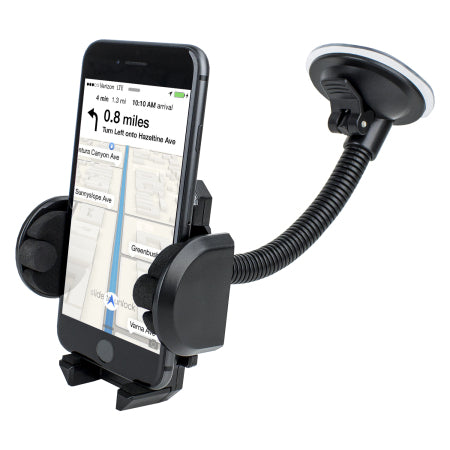 Universal Windscreen Car Holder – Secure Grip & 360° Rotation
