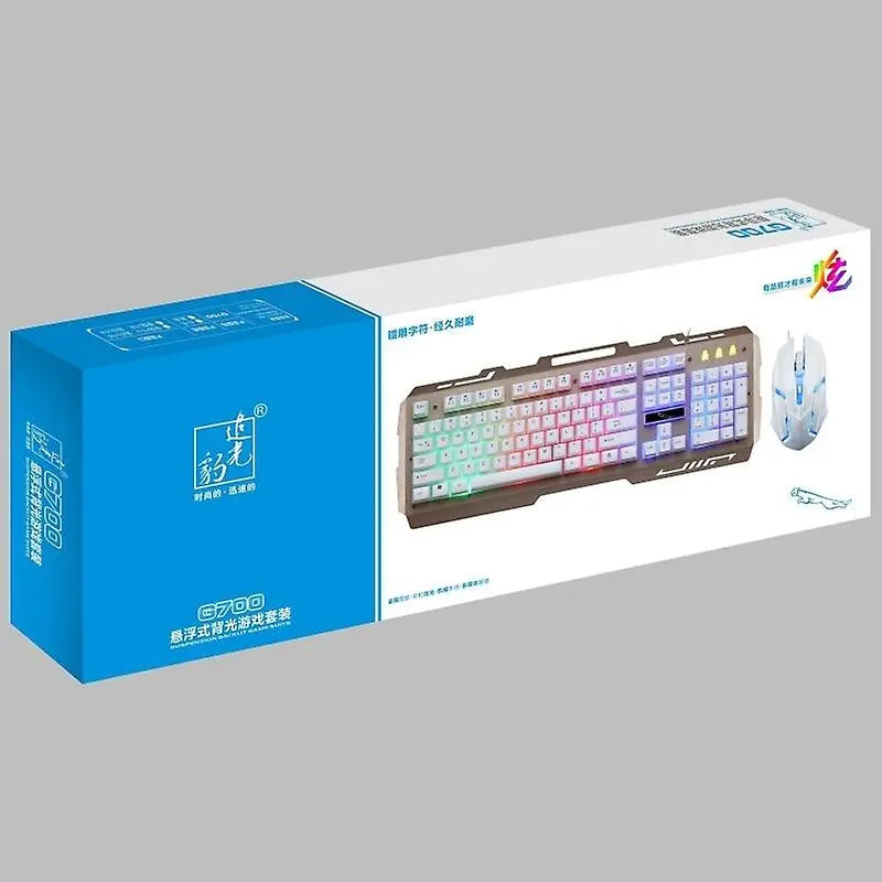 Chasing Leopard G700 USB RGB Wired Mouse and Keyboard Set