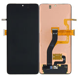 Change Glass Original Assembly with Frame for Samsung Galaxy S21 Ultra 5G LCD Screen Display