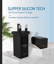 65W USB-C Wall Charger – High-Speed PD Charging for MacBook Pro, Smartphones, and More