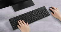 Xiaomi Set Keyboard Mouse Wireless 2.4GHz Soft Keycap Lightweight