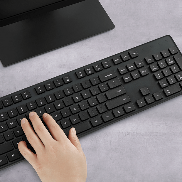 Xiaomi Set Keyboard Mouse Wireless 2.4GHz Soft Keycap Lightweight