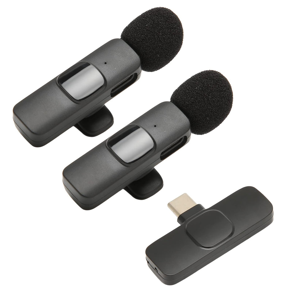 ProClip Wireless Lavalier Microphone – USB-C Compatible, Crystal-Clear Sound