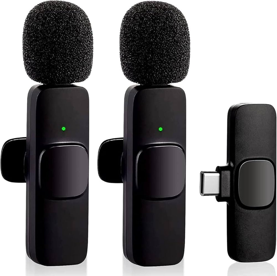 ProClip Wireless Lavalier Microphone – USB-C Compatible, Crystal-Clear Sound