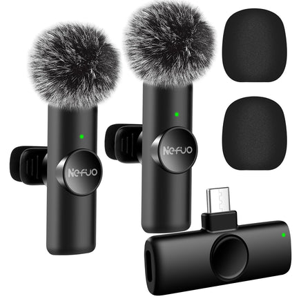 ProClip Wireless Lavalier Microphone – USB-C Compatible, Crystal-Clear Sound