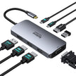 Onten 9-in-1 USB-C Multi-Function Docking Station – Ultimate Connectivity Hub