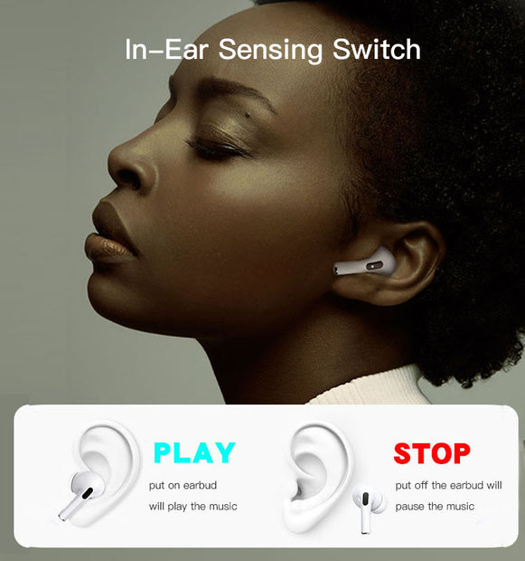 TWS06 Bluetooth TWS Wireless ANC Earphones Headphones Gaming Earbuds Sleeping Headset