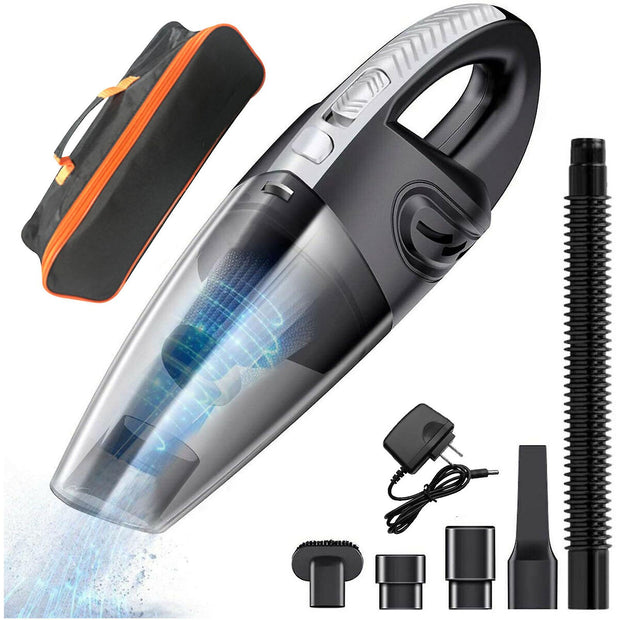 High-Power Car Vacuum Cleaner – Portable & Powerful Suction