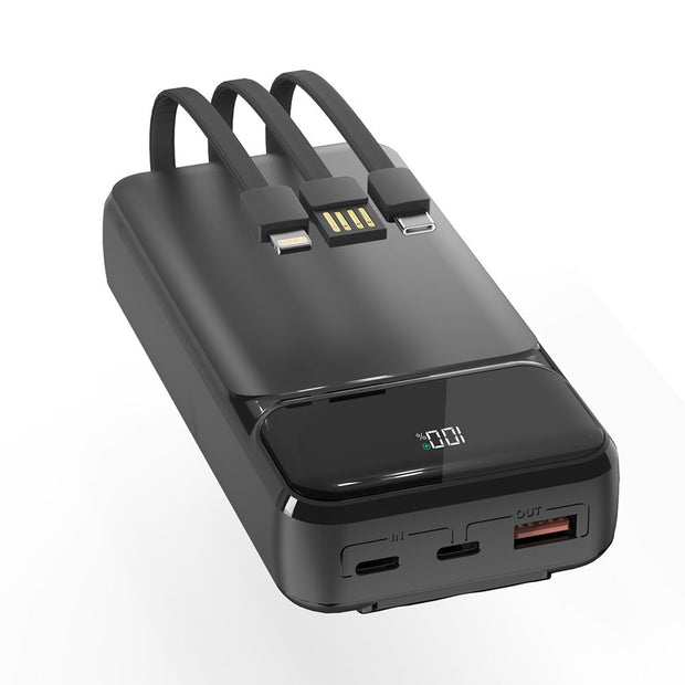 Dadu 20W+22.5W 10,000mAh Fast Charge Power Bank with Built-in Cables