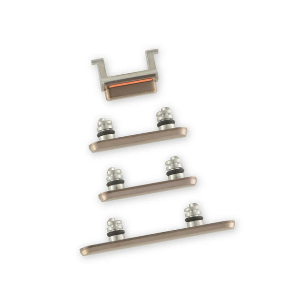 For Apple iPhone XS / XS Max Replacement Power Volume Mute Buttons With Seals