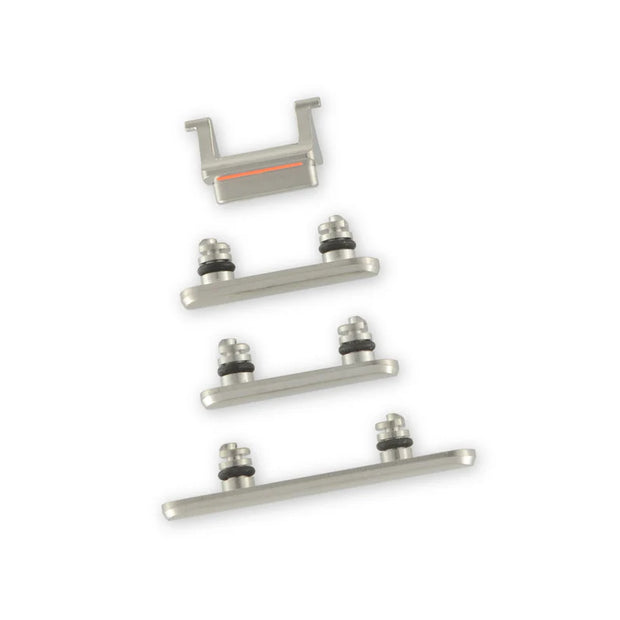 For Apple iPhone XS / XS Max Replacement Power Volume Mute Buttons With Seals