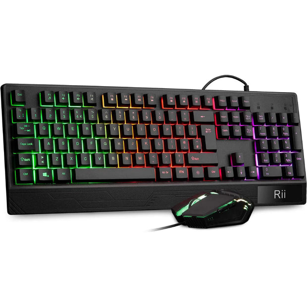 RGB Gaming Keyboard & Mouse – Precision and Style for Ultimate Gameplay
