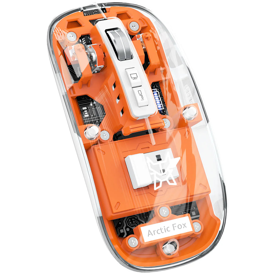 Wireless Transparent Mouse – Sleek Design & Precision Performance