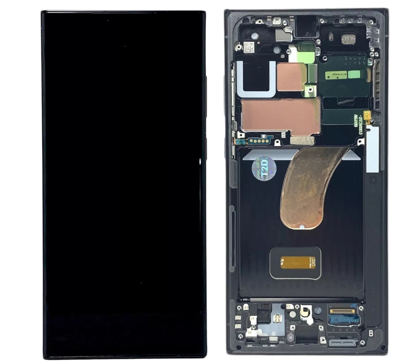 Samsung S23 ULTRA OLED Screen Replacement with Frame