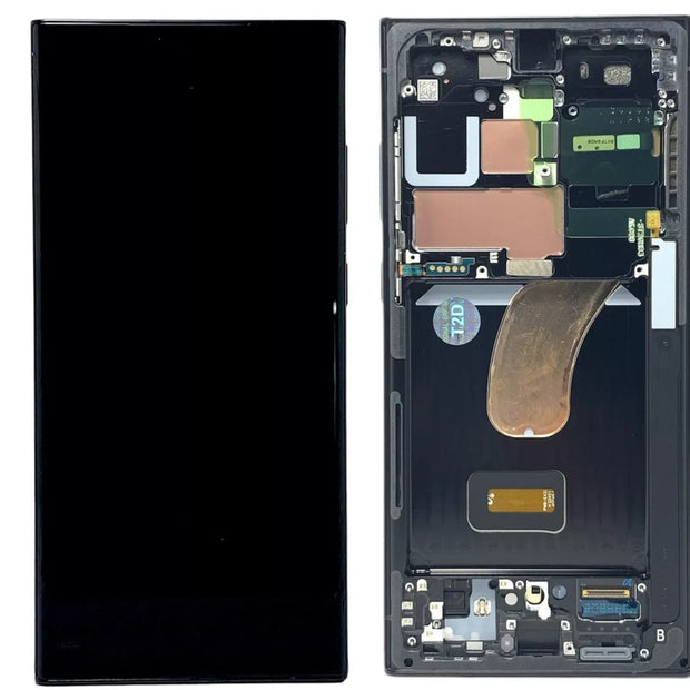 Samsung S23 ULTRA OLED Screen Replacement with Frame