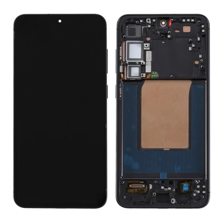 Samsung Galaxy S25 Plus Service Pack Phantom Black Touch Screen Display With Frame
