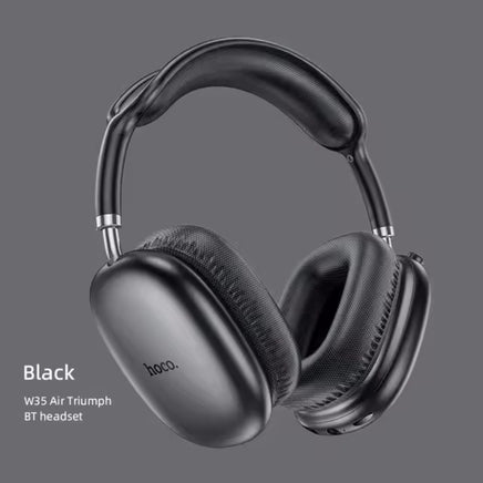 HOCO W35 Air Light Wireless Headphones 45 Hours Support TF Card AUX Mode Gaming