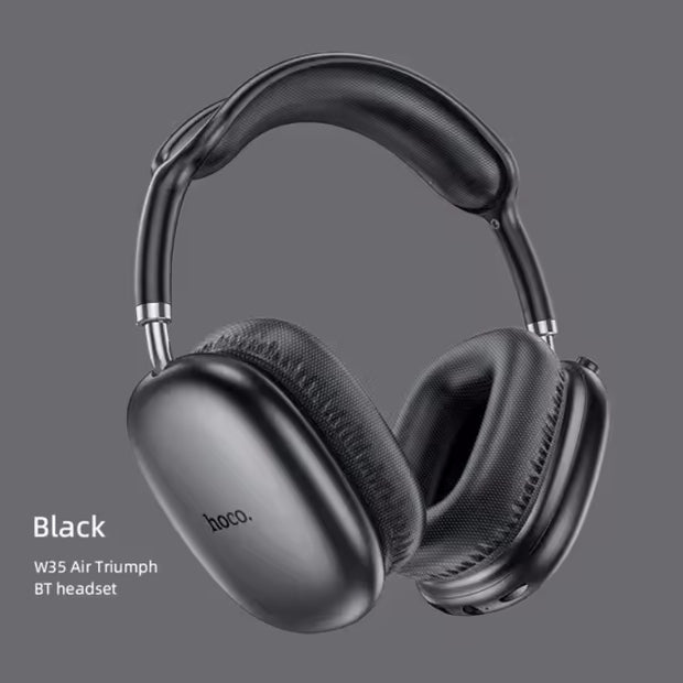 HOCO W35 Air Light Wireless Headphones 45 Hours Support TF Card AUX Mode Gaming