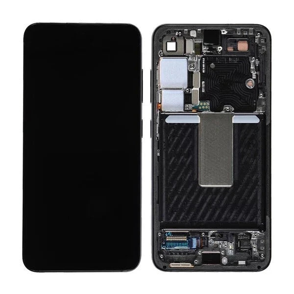 Samsung Galaxy S25 Edge Service Pack Phantom Black Touch Screen Display With Frame