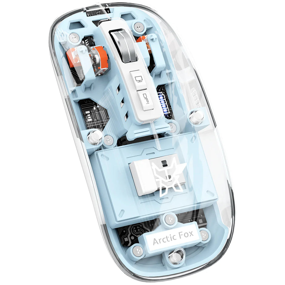 Wireless Transparent Mouse – Sleek Design & Precision Performance