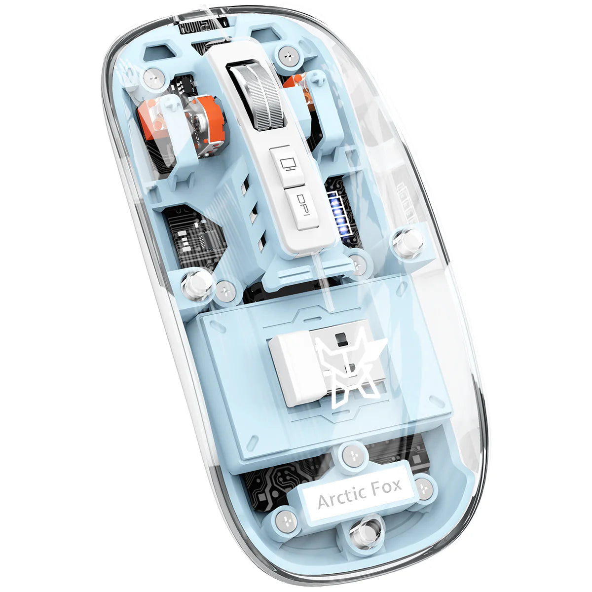 Wireless Transparent Mouse – Sleek Design & Precision Performance