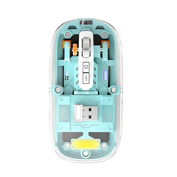 Wireless Transparent Mouse – Sleek Design & Precision Performance