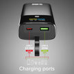 Power Bank DADU retractable digital readout PB 10,000mAh 3 power port