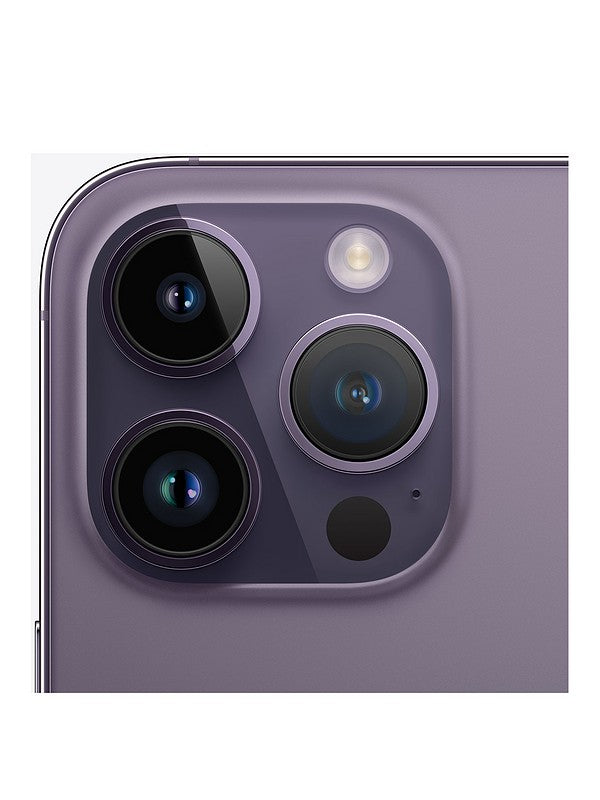 Apple iPhone 14 Pro 128GB - Deep Purple - Unlocked - Renewed