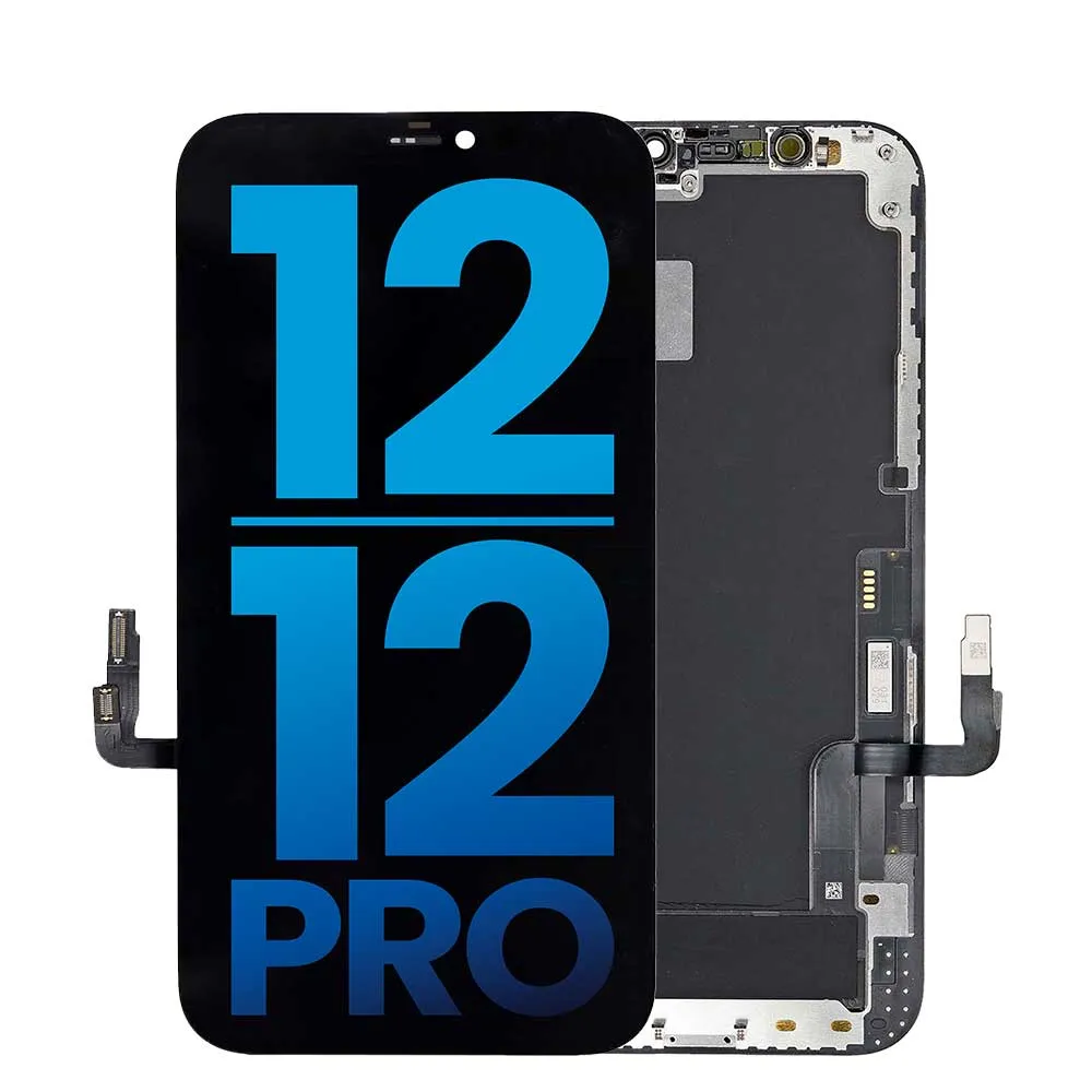 iPhone 12/12Pro LCD Screen Display Digitizer Assembly with Frame Wholesale Incell