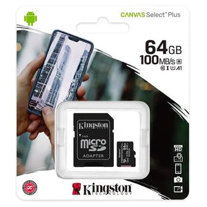 Kingston 64GB MicroSD Memory Card