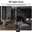 Wireless Outdoor Smart Solar Camera Three lens V380 Bullet Dome linkage camera Wifi 128GB memory PTZ 360