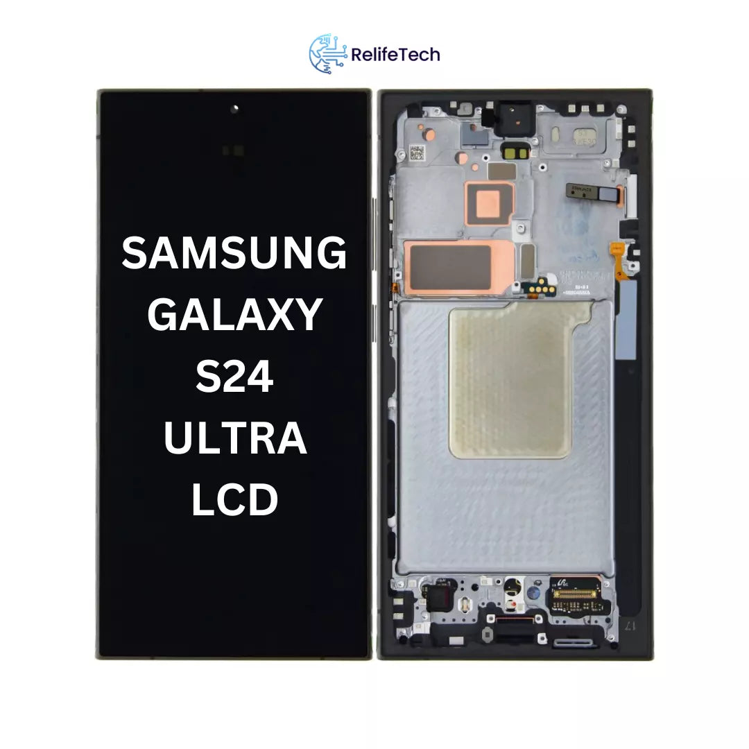 GENUINE SAMSUNG GALAXY S24 ULTRA LCD SCREEN REPLACEMENT DISPLAY TOUCH + FRAME