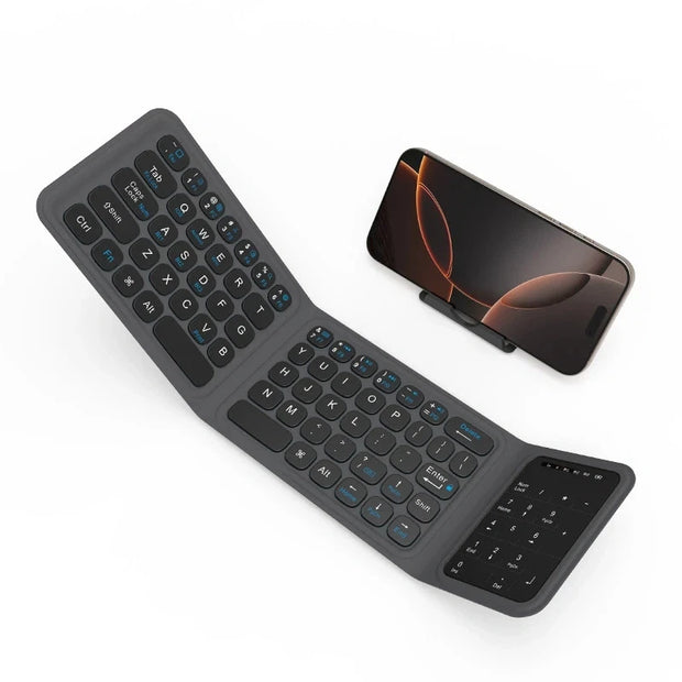 WIWU Foldable Wireless Keyboard for Laptop / Tablet / Smartphone Bluetooth
