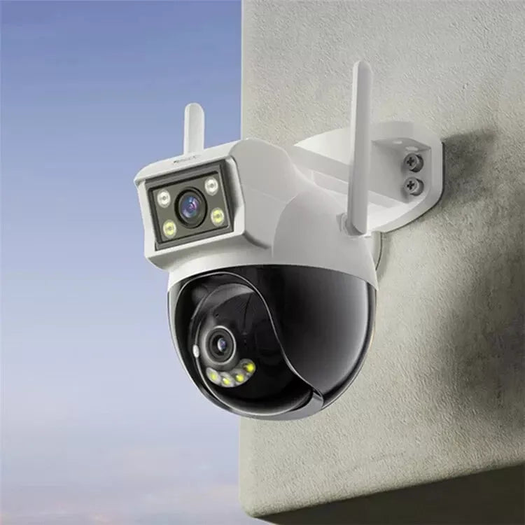 Yesido KM12 4MP Dual Lens Smart Outdoor HD Camera With Night Vision UK Plug