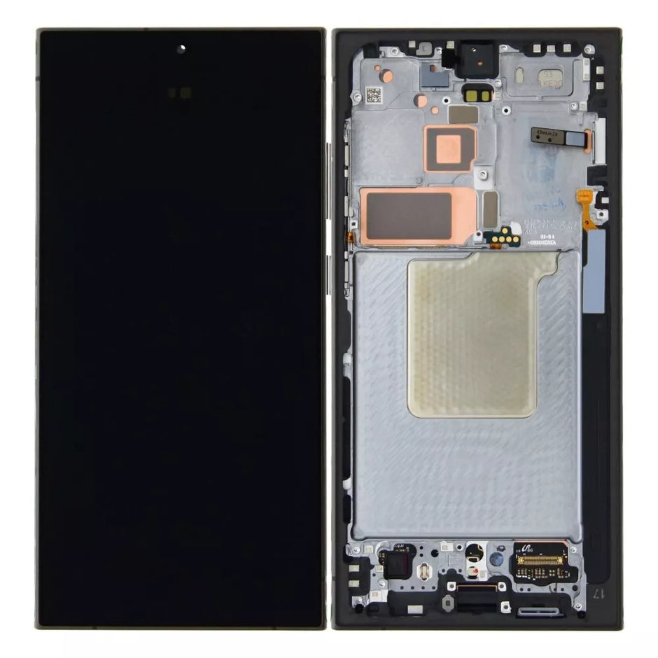 GENUINE SAMSUNG GALAXY S24 ULTRA LCD SCREEN REPLACEMENT DISPLAY TOUCH + FRAME