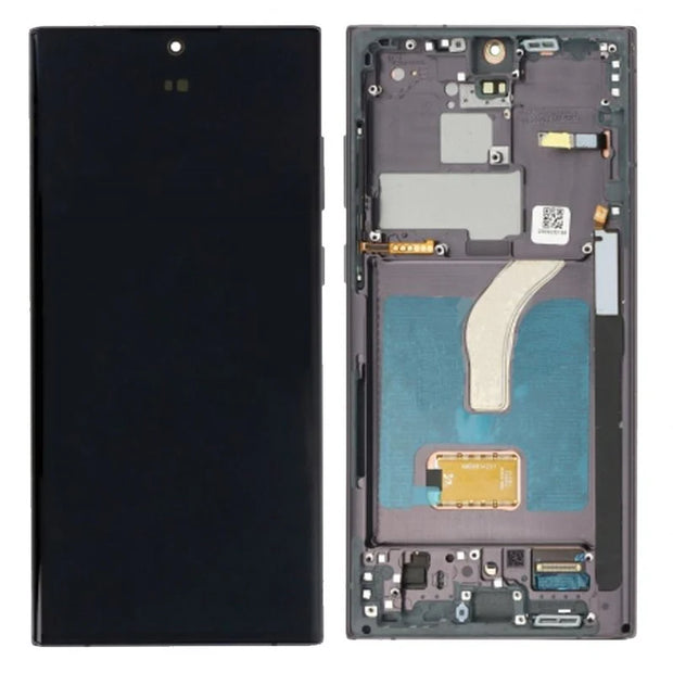 Samsung S22 Ultra OLED Screen Replacement with Frame