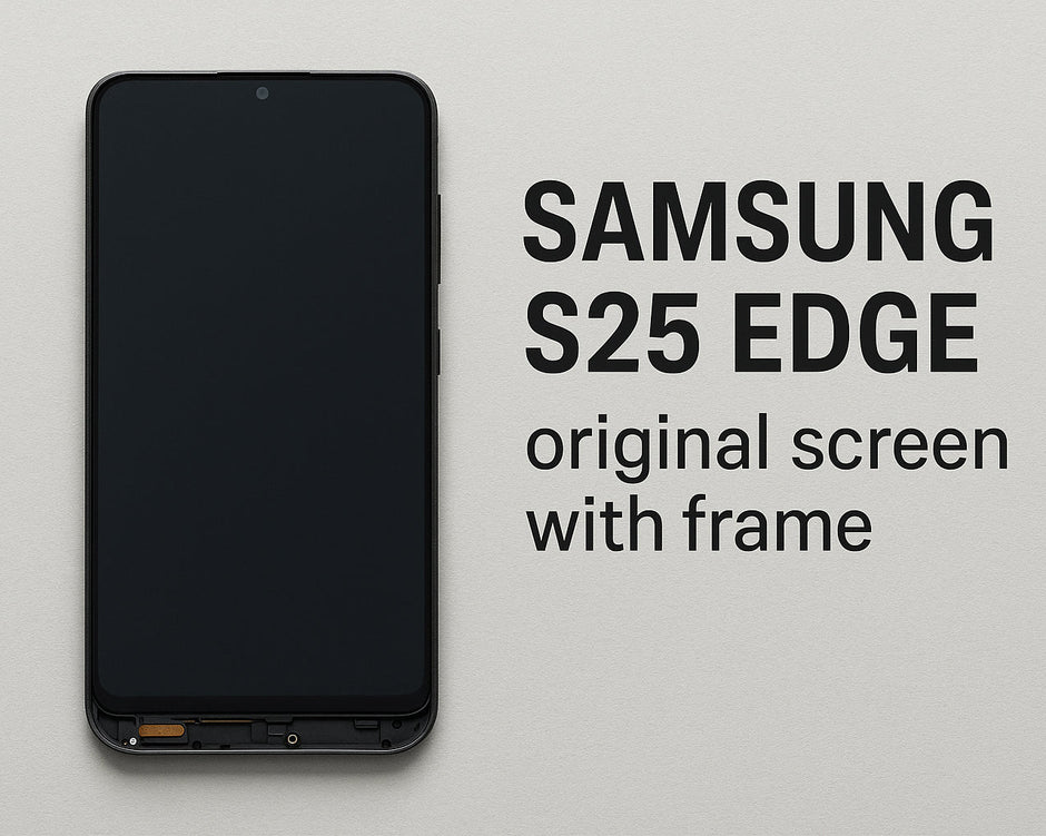 Samsung S25  EDGE Original Screen for Replacement with Frame