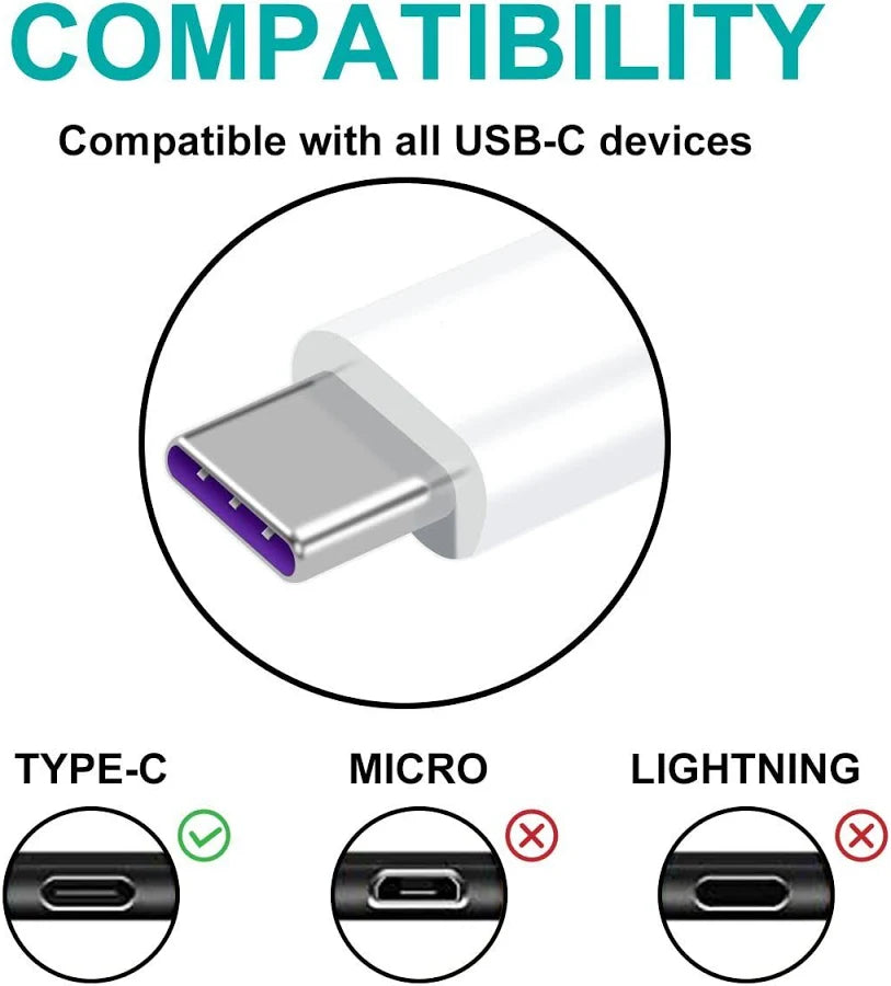 DADU super fast silicone charging cable 65W type C to type C